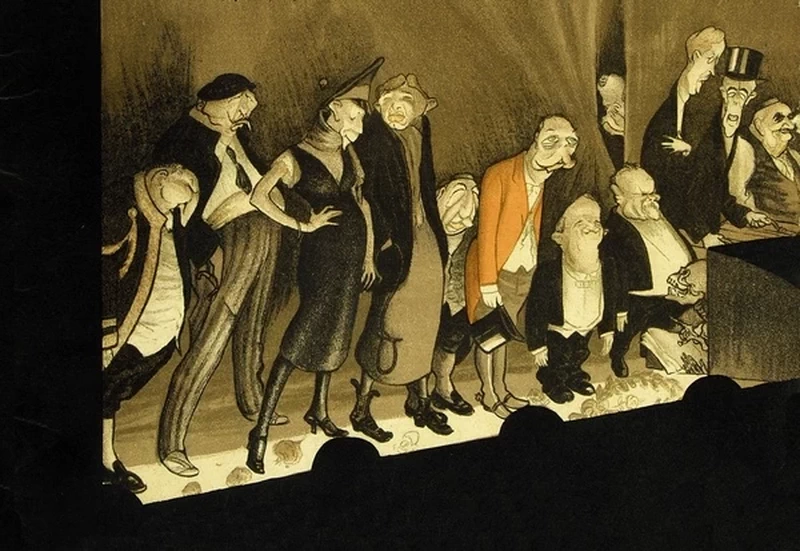 Caricature a teatro